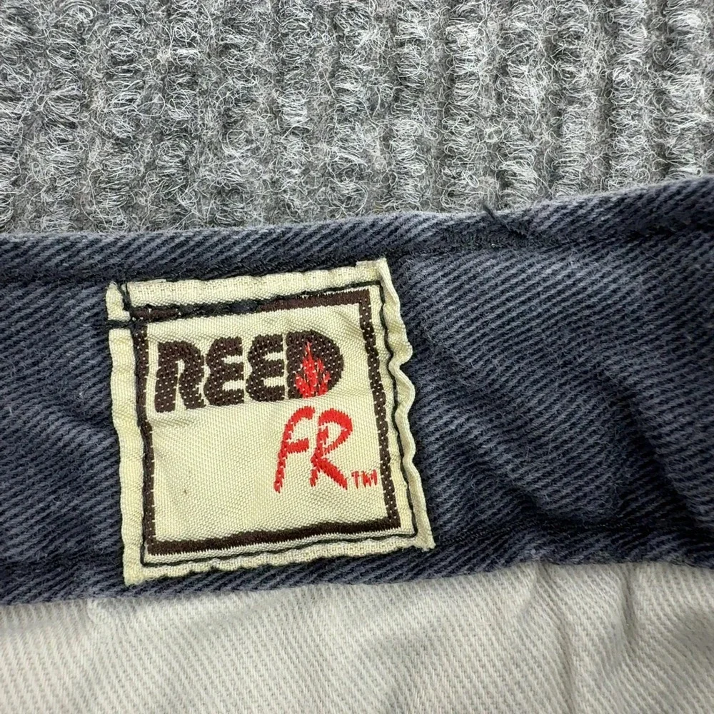 Reed FR Pants Mens 36x29 Navy Blue‎ Cotton Nylon Flame Resistant HRC 2 Workwear